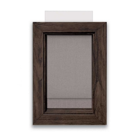 United Visual Products Indoor Enclosed Combo Board, 72"x36", Black Frame/Burgundy & Cloud UVCB7236B-BURGUN-CLOUD